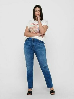 Fede jeans med lige ben fra Only Carmakoma Fede jeans med lige ben fra Only Carmakoma