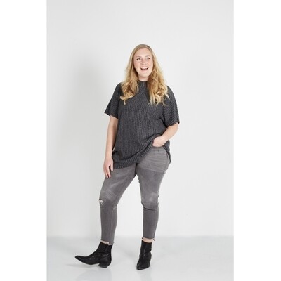 Lækker tunika med rib fra Zoey Lækker tunika med rib fra Zoey