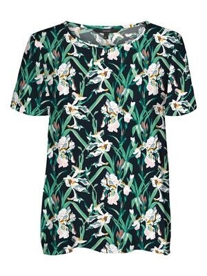 Blomstret t-shirt fra Vero Moda Curve Blomstret t-shirt fra Vero Moda Curve