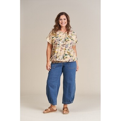 Sød bluse med blomster print fra Gozzip Sød bluse med blomster print fra Gozzip