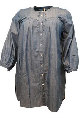 Smart let denim tunika fra Cassiopeia Smart let denim tunika fra Cassiopeia