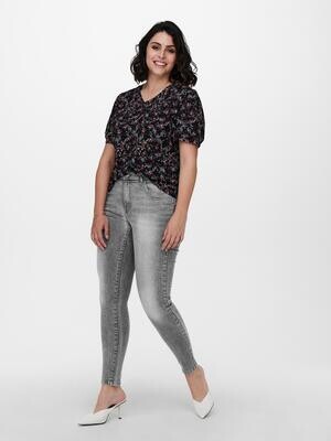 Cool jeans med forvasket look fra Carmakoma Cool jeans med forvasket look fra Carmakoma