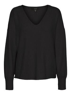 Blød pullover med V-hals fra Vero Moda Curve! Blød pullover med V-hals fra Vero Moda Curve!