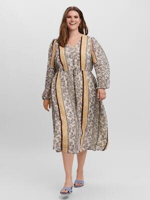 Kjole med volumenærmer fra Vero Moda Curve Kjole med volumenærmer fra Vero Moda Curve
