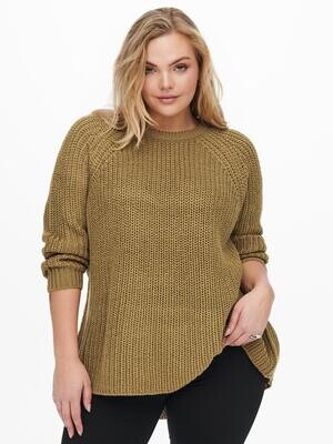 Pullover med rund hals fra Carmakoma Pullover med rund hals fra Carmakoma