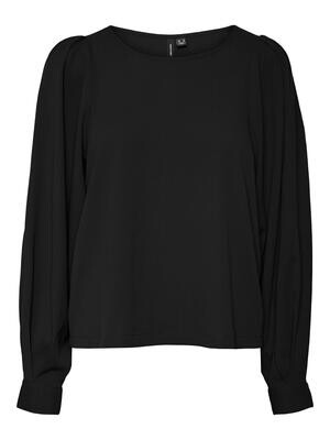 Sort bluse med lange ærmer fra Vero Moda Curve Sort bluse med lange ærmer fra Vero Moda Curve
