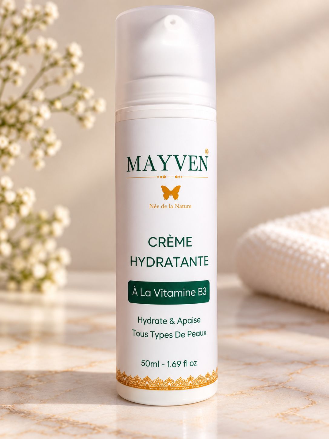 ​Crème Hydratante à la Vitamine B3