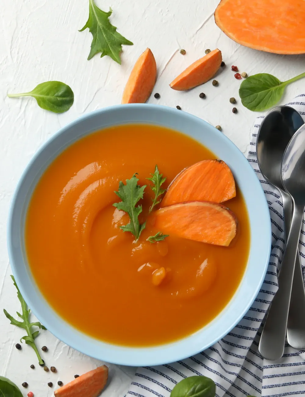 SWEET POTATO PUREE WITH ORANGES