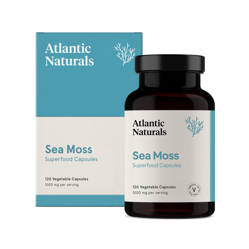 Organic Sea Moss Capsules | Vegan 1000mg