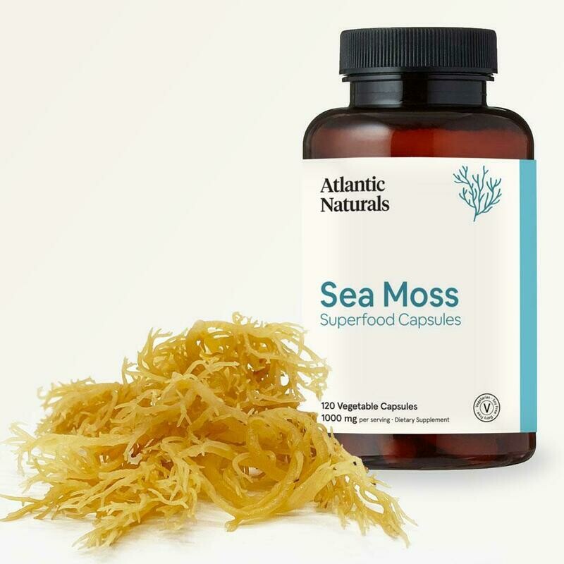 Organic Sea Moss Capsules | Vegan 1000mg