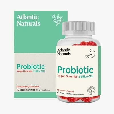 Organic Probiotic Gummies | Vegan 60ct