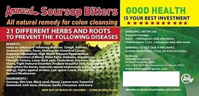 Amenazel Soursop Bitters - 16oz