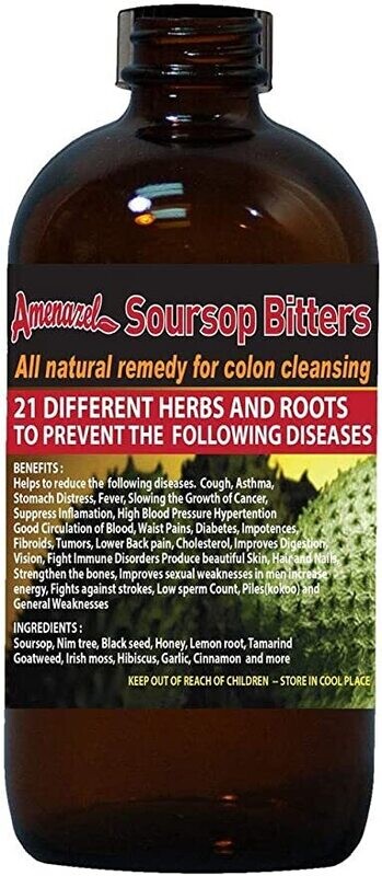 Amenazel Soursop Bitters - 16oz
