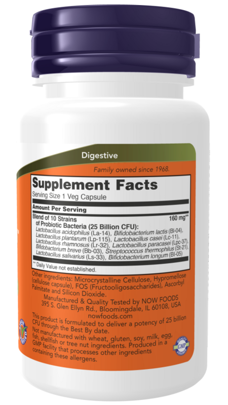 Probiotic-10™ 25 Billion Veg Capsules - 30 Veg. Caps