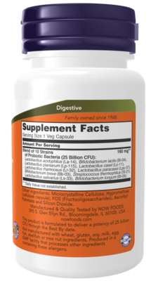 Probiotic-10™ 25 Billion Veg Capsules - 30 Veg. Caps