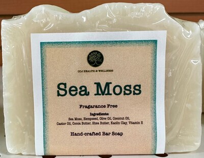 Handcrafted Sea Moss Bar Soap