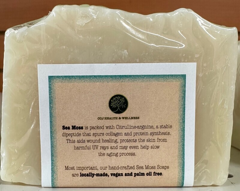 Handcrafted Sea Moss Bar Soap
