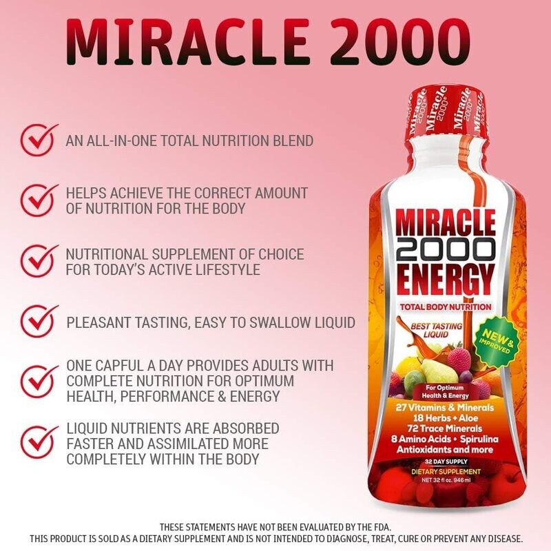 Century Systems Miracle 2000 Energy 32 fl.oz