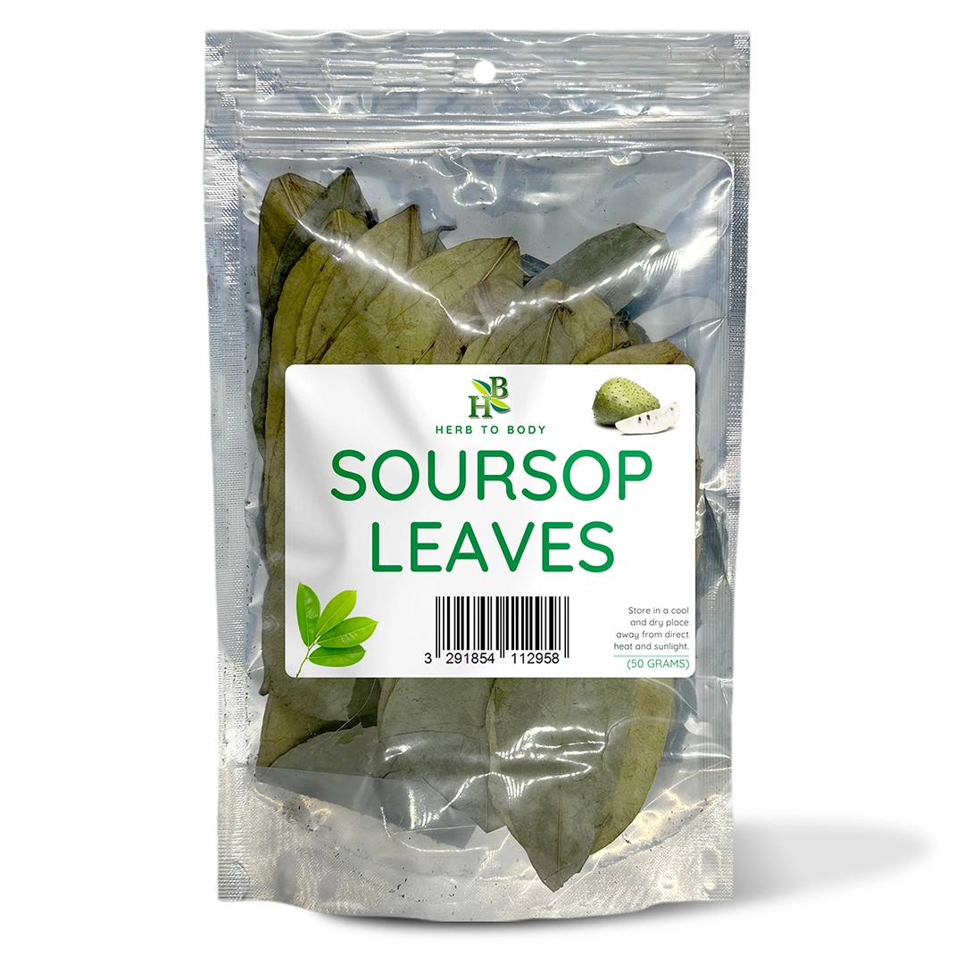 Organic Soursop Leaves 50g - Dried Leaf | Hoja De Guanabana