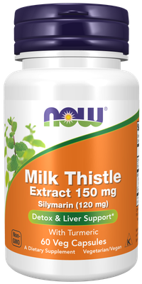 Milk Thistle Extract 150 mg Silymarin (120 mg) - 60 Veg Capsules