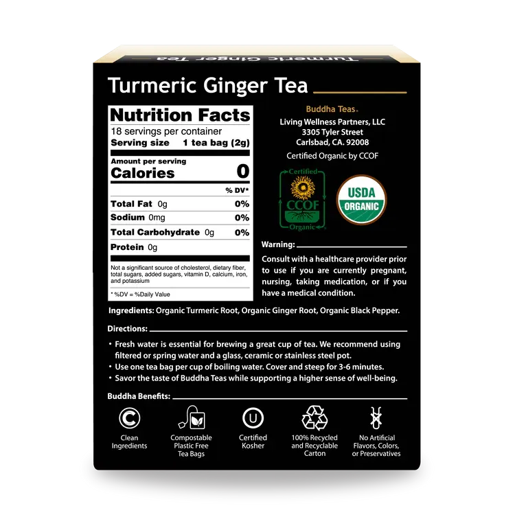 Turmeric Ginger Tea