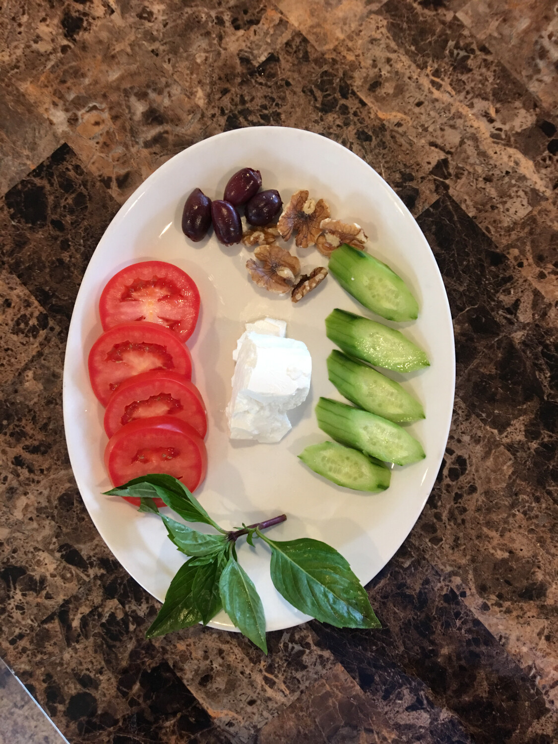 Sabzi, Feta Plate