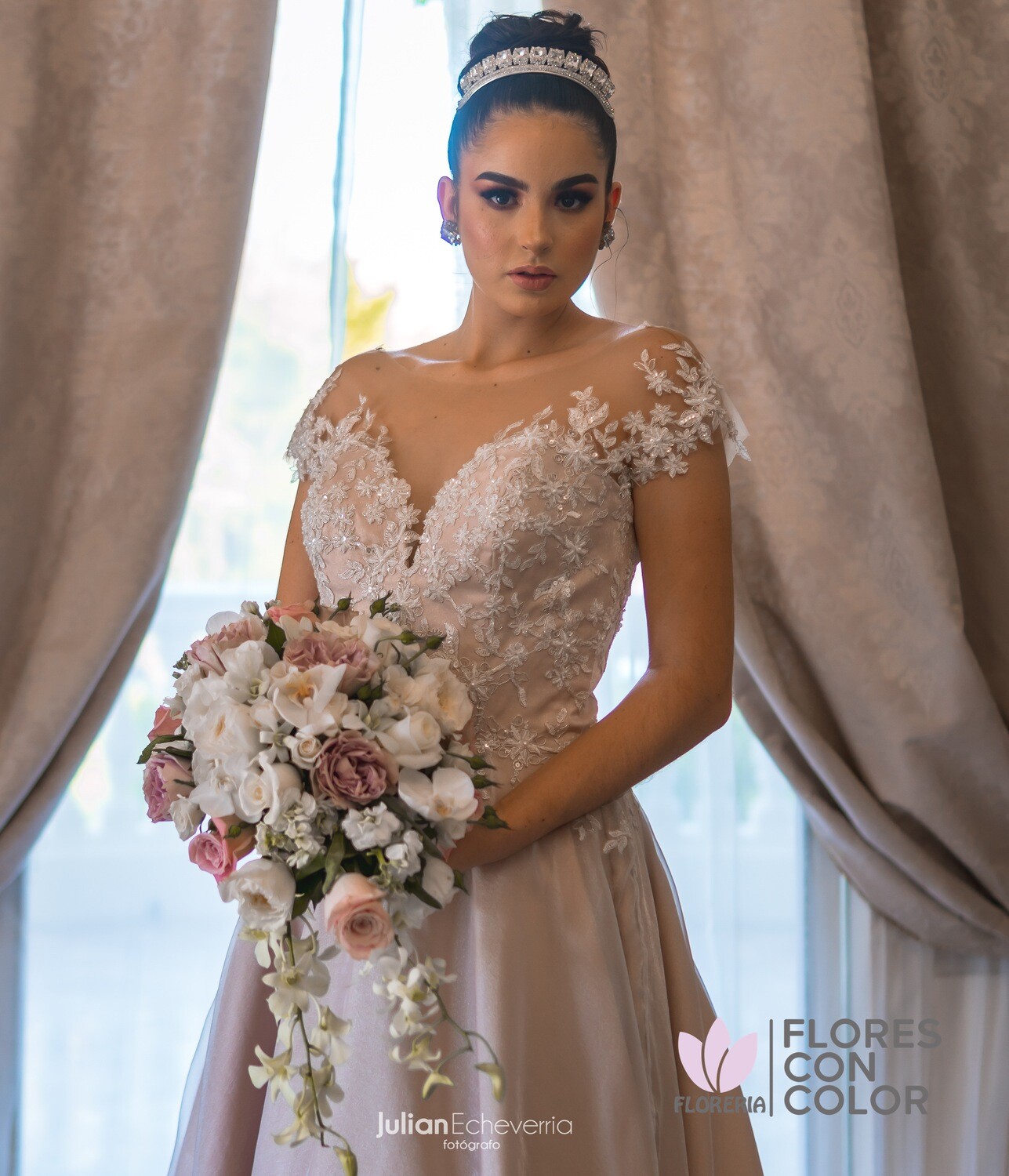 RAMO DE NOVIA LAZO DE AMOR