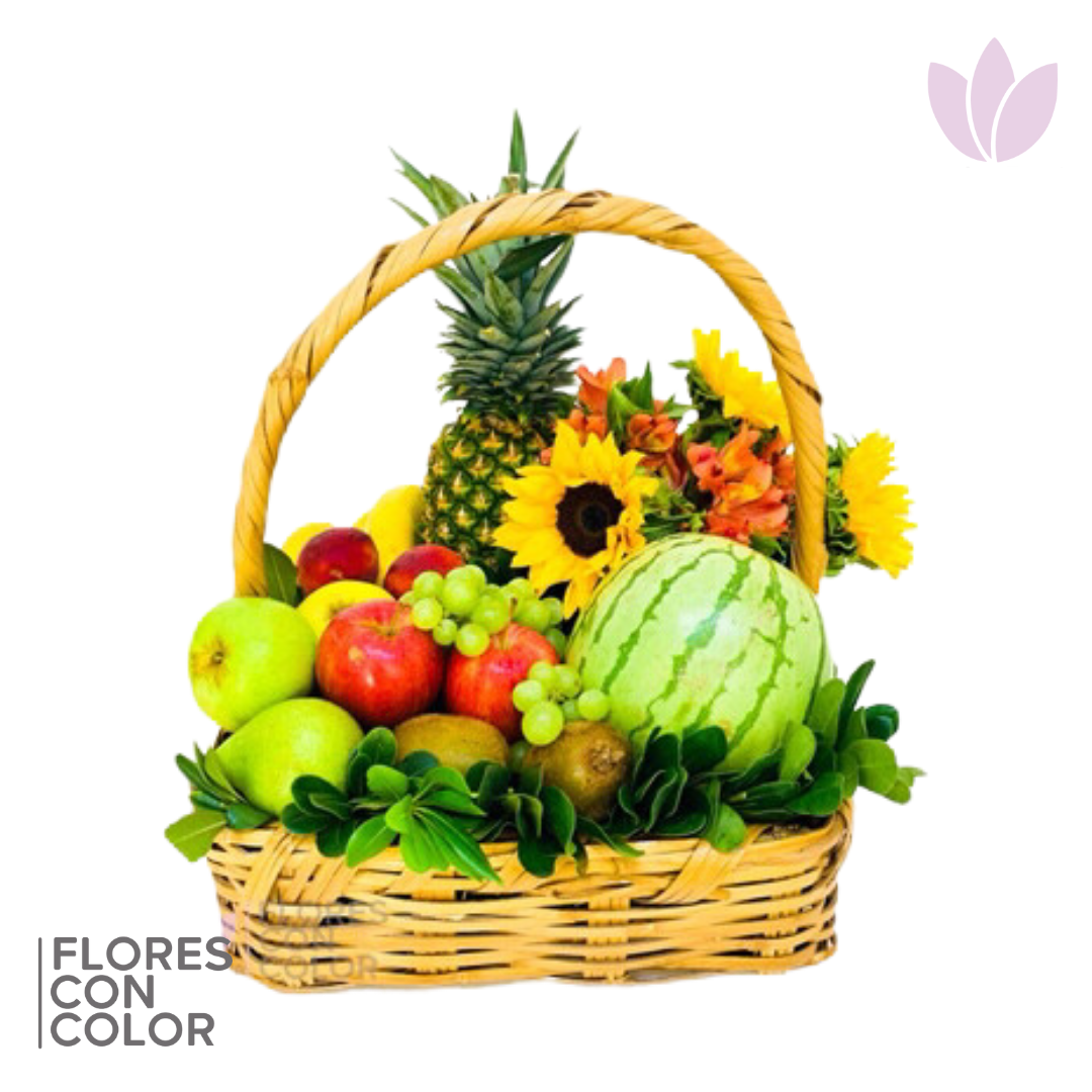 ARREGLO FRUTAL GIRASOLES