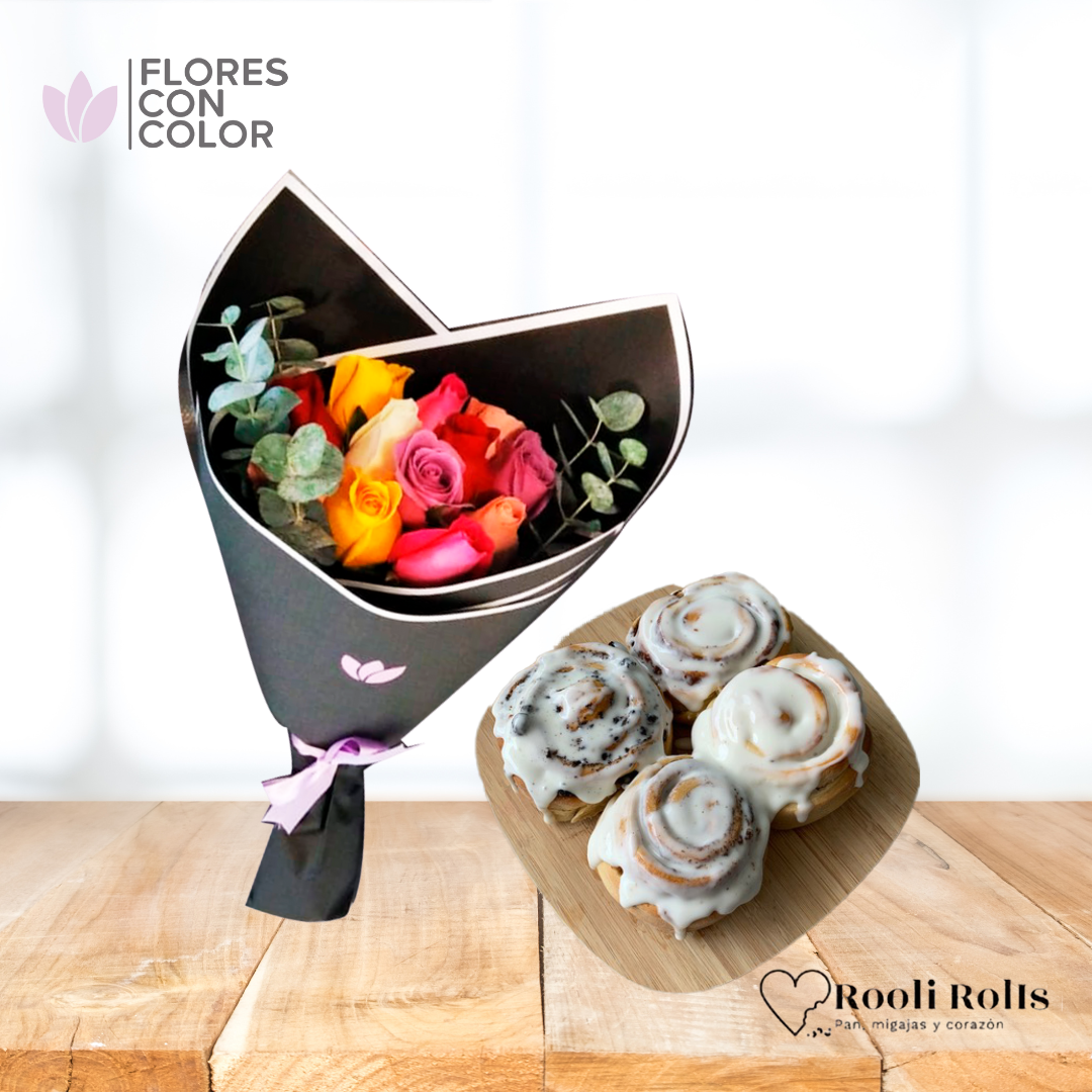 PAQUETE ROOLIFLORES - ROSAS