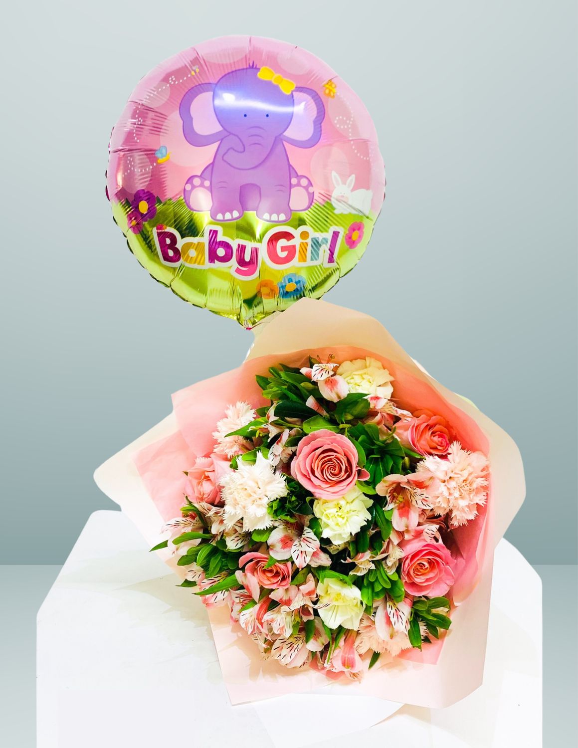 RAMO HERMOSA NENA + GLOBO