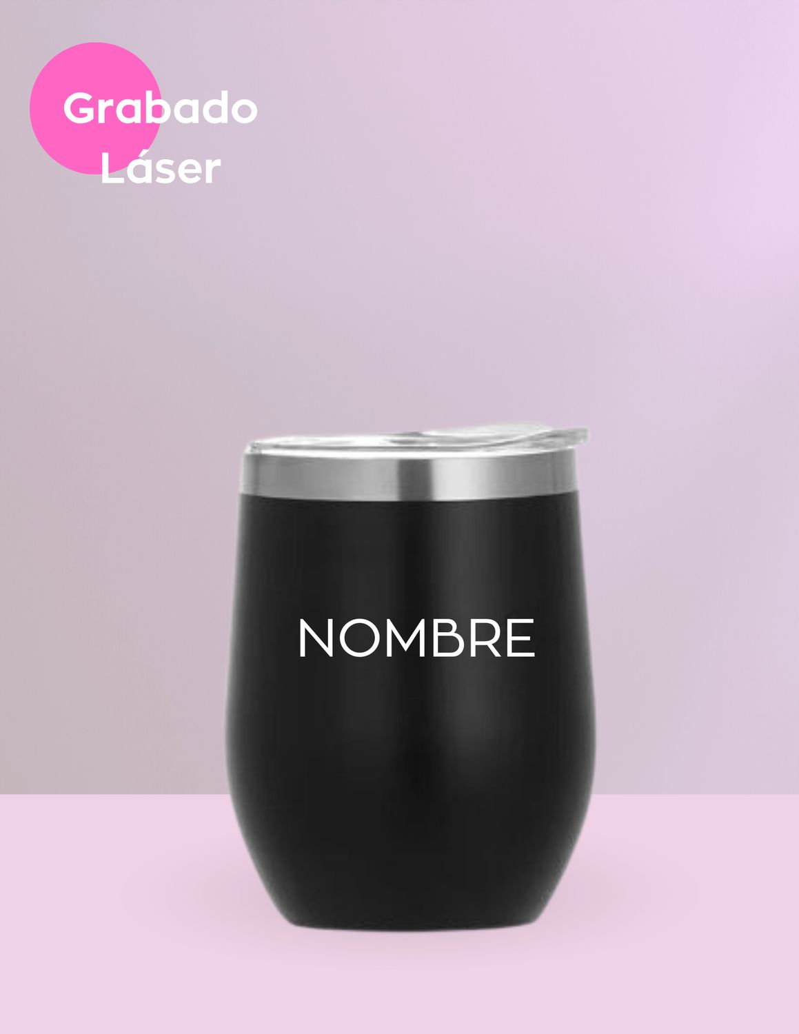 VASO TERMICO 12 oz NEGRO