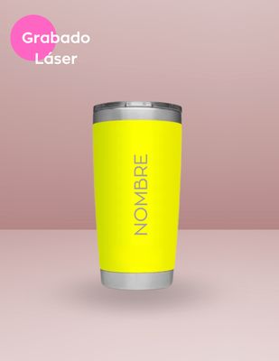 VASO TÉRMICO 20 oz | Amarillo