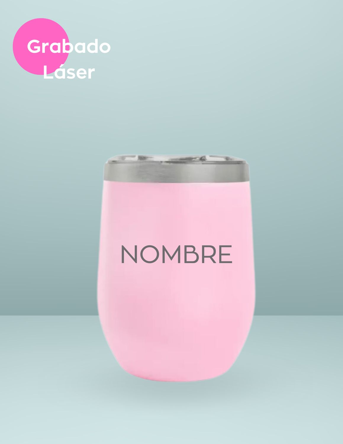 VASO TERMICO 12 oz ROSADO