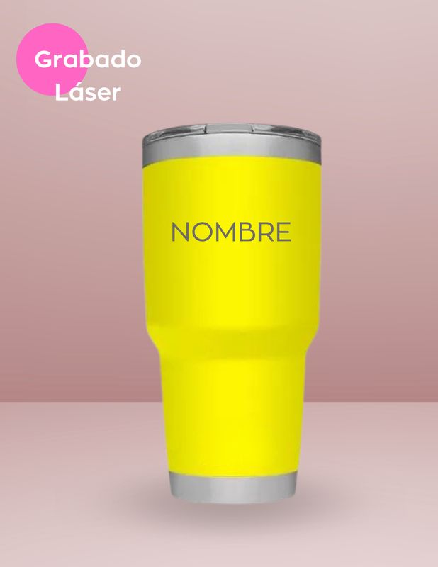 VASO TÉRMICO 30 oz | Amarillo