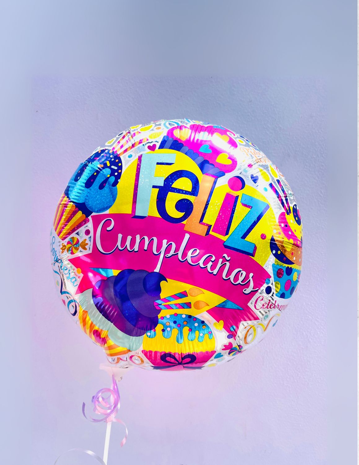 GLOBO C/AIRE FELIZ CUMPLEAÑOS