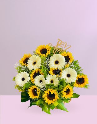 CANASTA CAMPO DE GIRASOLES