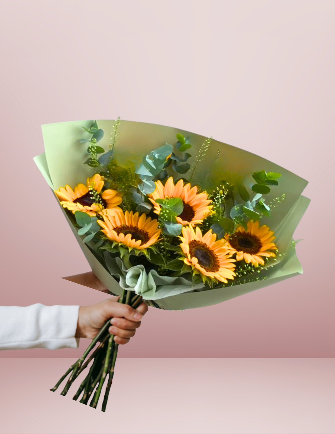 🌼RAMO DE 5 GIRASOLES