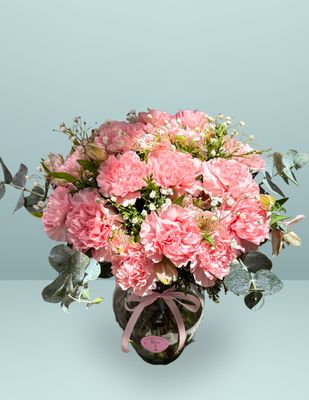 JARRÓN ALGODÓN FLORAL