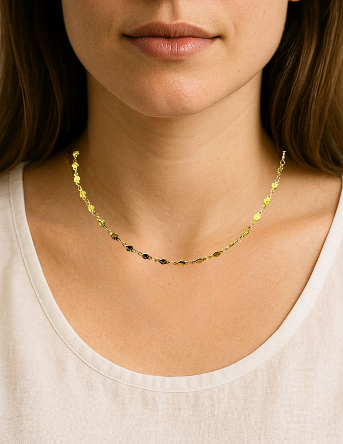 Collar de Corazones