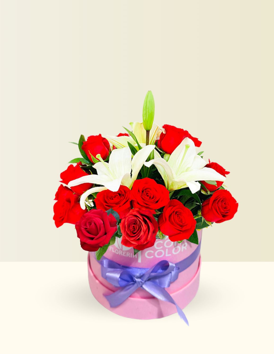 CAJA 24 ROSAS + LILYS