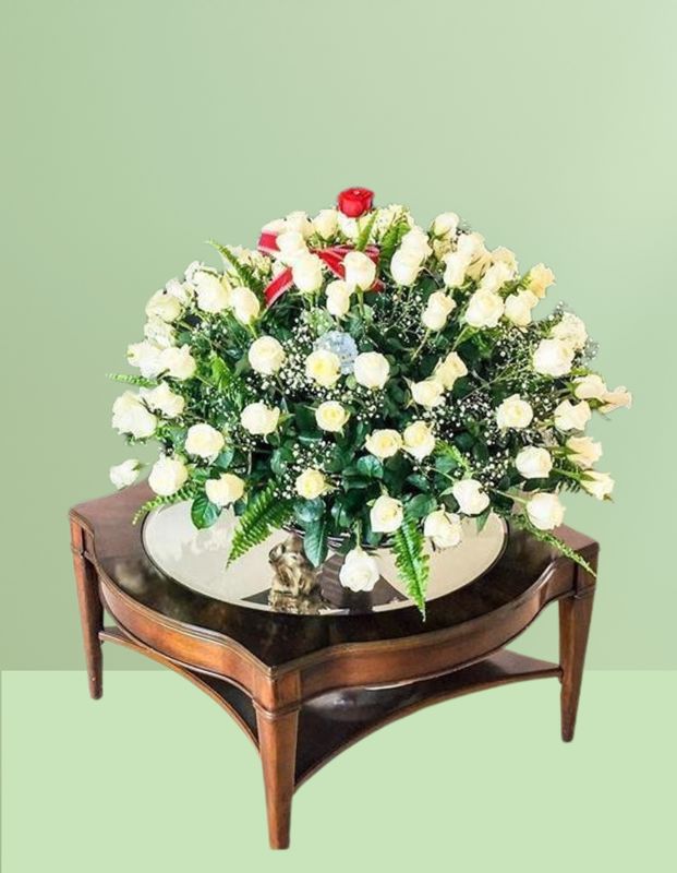 ⚜️ARREGLO FLORAL ESFERA DE 150 ROSAS