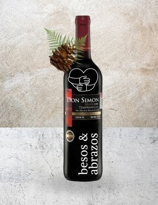 VINO BESOS &amp; ABRAZOS - TINTO TEMPRANILLO  DON SIMON