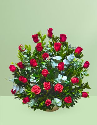 ⚜️ABANICO 24 ROSAS