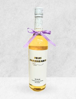 Bebida Personalizada - Feliz Aniversario