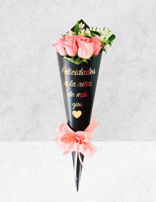 CONO ROSAS ROSADAS