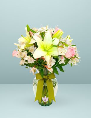 JARRÓN DULZURA FLORAL