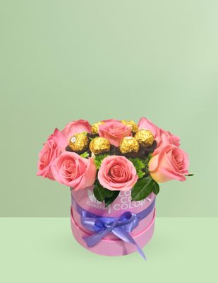 CAJA ROSAS Y FERREROS