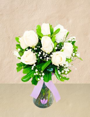 BLANCA ESPERANZA 12 Rosas