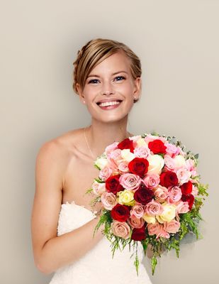 BOUQUET  DE 50  DE ROSAS