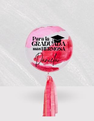 BURBUJA 24” FELIZ GRADUACIÓN
